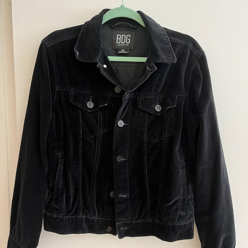 BDG Boxy Utility Jacket (Black)